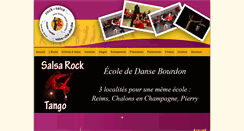 Desktop Screenshot of dansebourdon.com